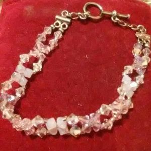 Aurora Borealis Crystal Bracelet
